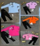 Kids gırls Gym Set 4Ü