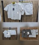 Men's shirt shorts set 7U
